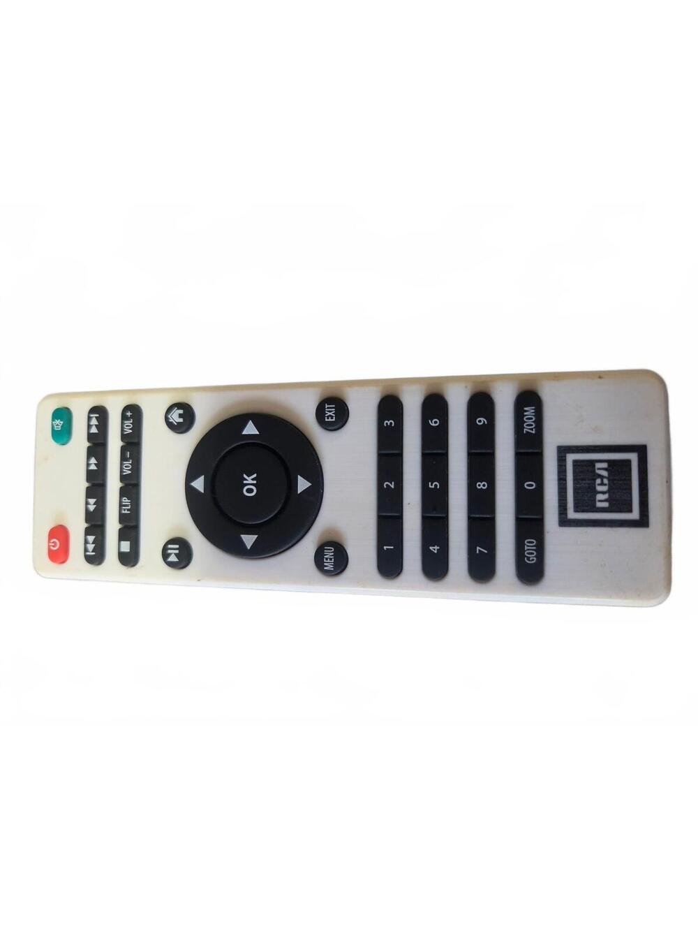 RCA white remote control